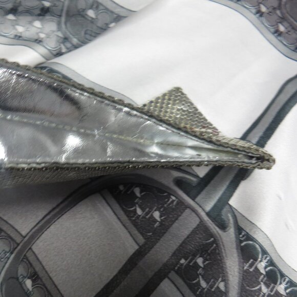 ❤️VINTAGE WHITING AND DAVIS Silver Mesh Eyeglass Sunglasses / Cigarette Case - Picture 5 of 5